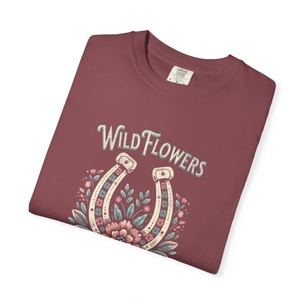 Wild Flowers and Wild Horses Comfort Colors T-Shirt, Unisex Tee, Nature Lover Shirt, Horse Lover Gift, Floral Graphic Tee - Image 62