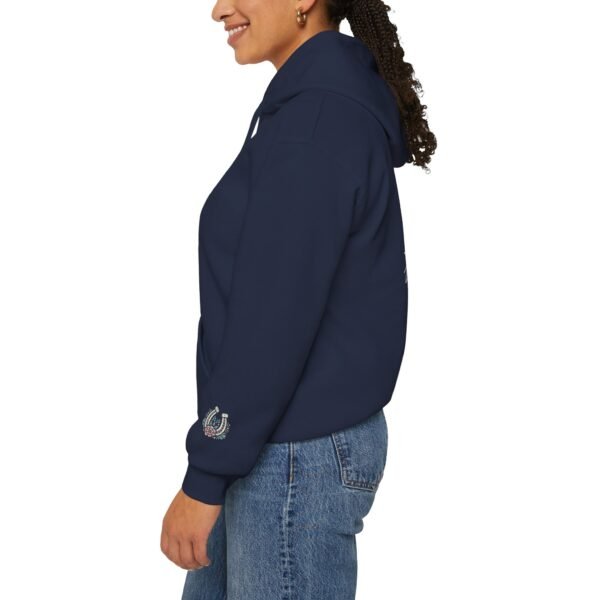 Horseshoe Wildflower Horse Unisex Hoodie, Gildan Soft Sweatshirt, Nature Lover Gift, Floral Animal Sweatshirt, Boho Horse Hoodie - Image 52