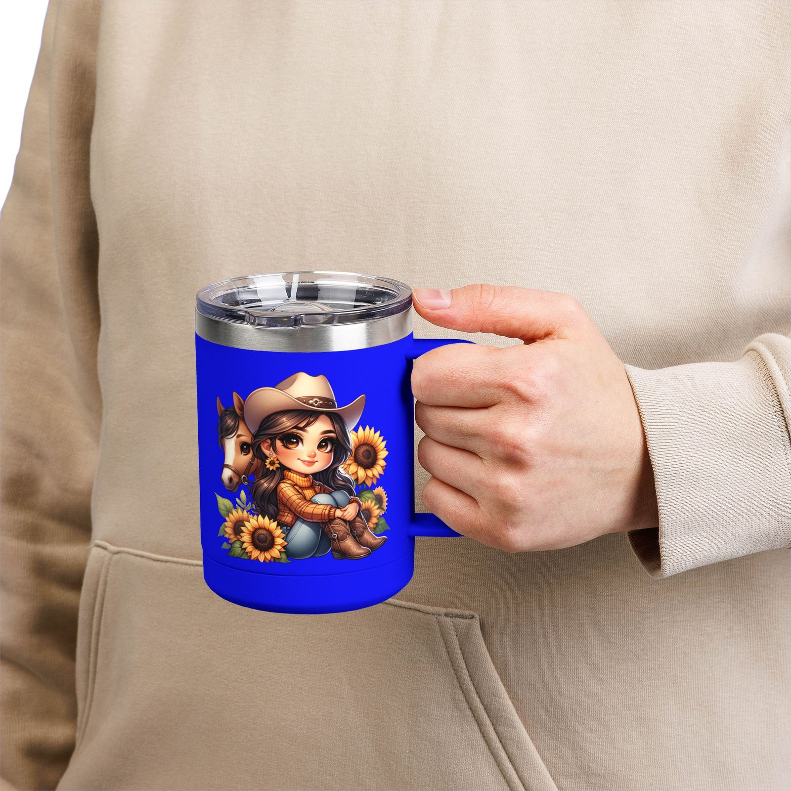 Cowgirl and Horse Coffee Mug Tumbler, Western Cowgirl Gift, Horse Lover Gift, 15oz Mug, Cowgirl Decor, Cowgirl Coffee Cup - Image 60