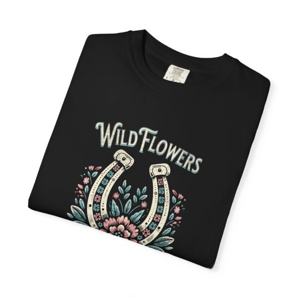 Wild Flowers and Wild Horses Comfort Colors T-Shirt, Unisex Tee, Nature Lover Shirt, Horse Lover Gift, Floral Graphic Tee - Image 47