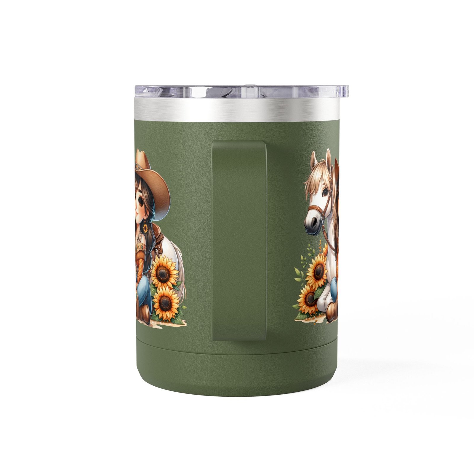 Cowgirl Sunflower Horse Coffee Mug Tumbler - Western Style Rustic Drinkware, Country Gift, Kitchen Decor, Cowgirl Lover Gift, Country Chic - Image 33