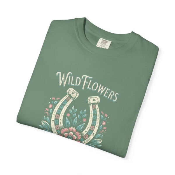 Wild Flowers and Wild Horses Comfort Colors T-Shirt, Unisex Tee, Nature Lover Shirt, Horse Lover Gift, Floral Graphic Tee - Image 27