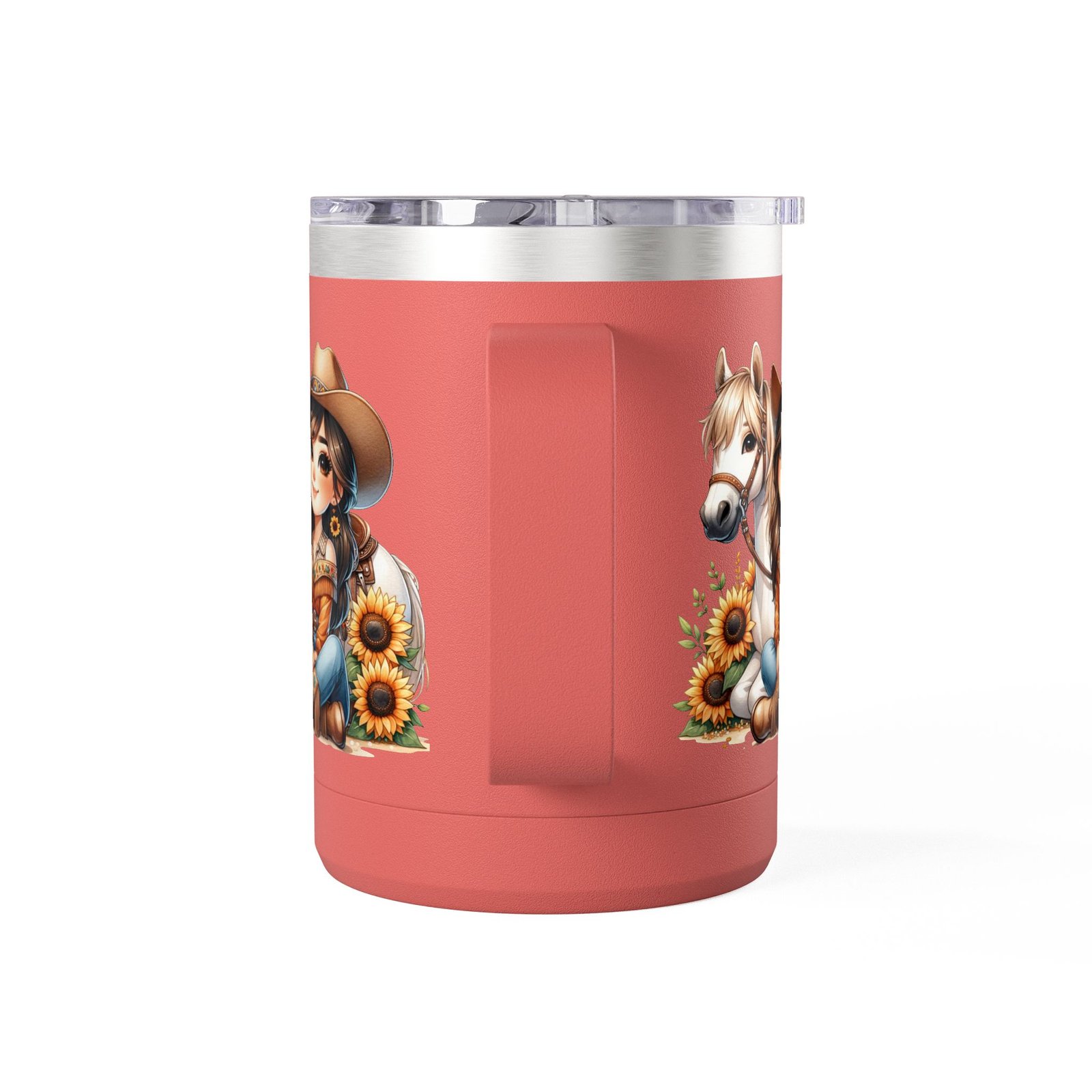 Cowgirl Sunflower Horse Coffee Mug Tumbler - Western Style Rustic Drinkware, Country Gift, Kitchen Decor, Cowgirl Lover Gift, Country Chic - Image 13