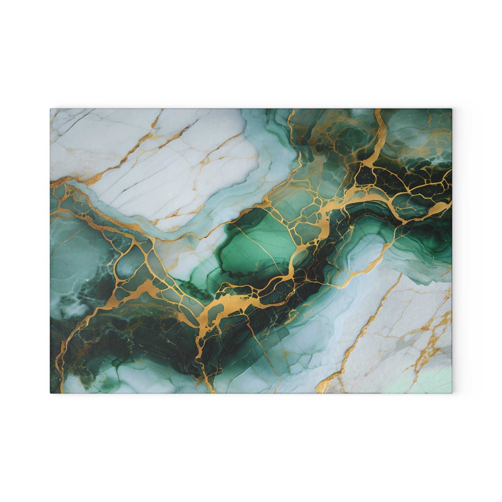 Marble Glass Cutting Board, Kitchen Decor, Housewarming Gift, Cooking Utensil - Image 2