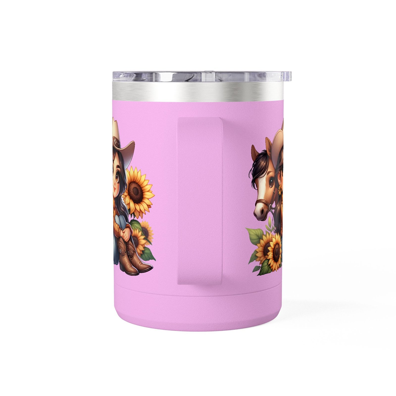 Cowgirl and Horse Coffee Mug Tumbler, Western Cowgirl Gift, Horse Lover Gift, 15oz Mug, Cowgirl Decor, Cowgirl Coffee Cup - Image 73