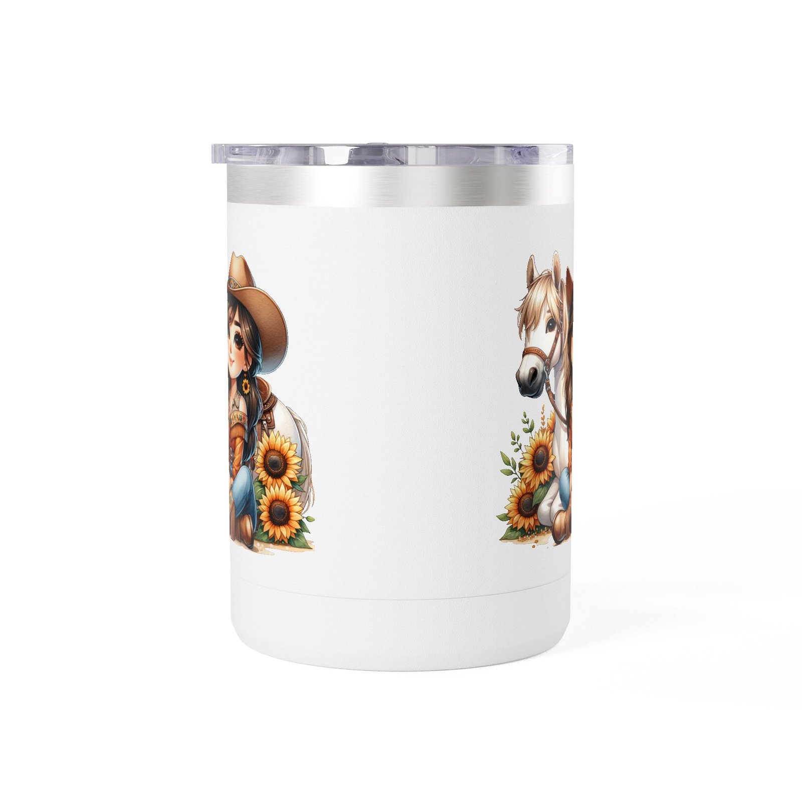 Cowgirl Sunflower Horse Coffee Mug Tumbler - Western Style Rustic Drinkware, Country Gift, Kitchen Decor, Cowgirl Lover Gift, Country Chic - Image 6