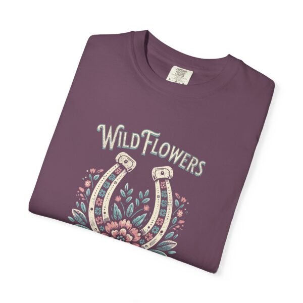 Wild Flowers and Wild Horses Comfort Colors T-Shirt, Unisex Tee, Nature Lover Shirt, Horse Lover Gift, Floral Graphic Tee - Image 57