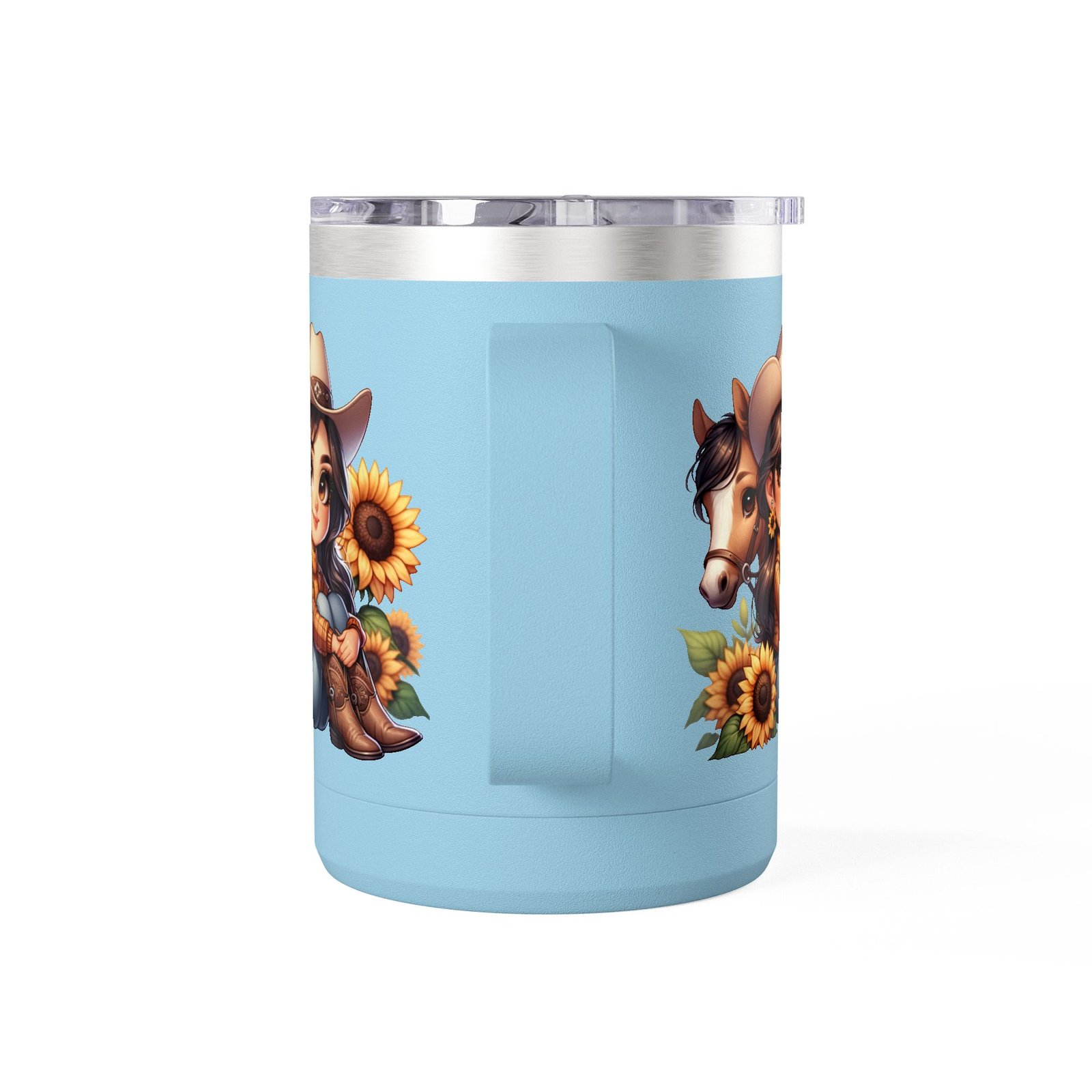 Cowgirl and Horse Coffee Mug Tumbler, Western Cowgirl Gift, Horse Lover Gift, 15oz Mug, Cowgirl Decor, Cowgirl Coffee Cup - Image 48