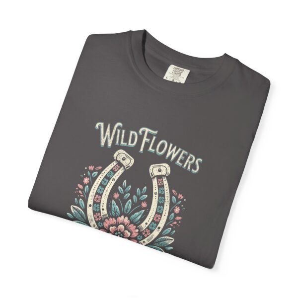 Wild Flowers and Wild Horses Comfort Colors T-Shirt, Unisex Tee, Nature Lover Shirt, Horse Lover Gift, Floral Graphic Tee - Image 42