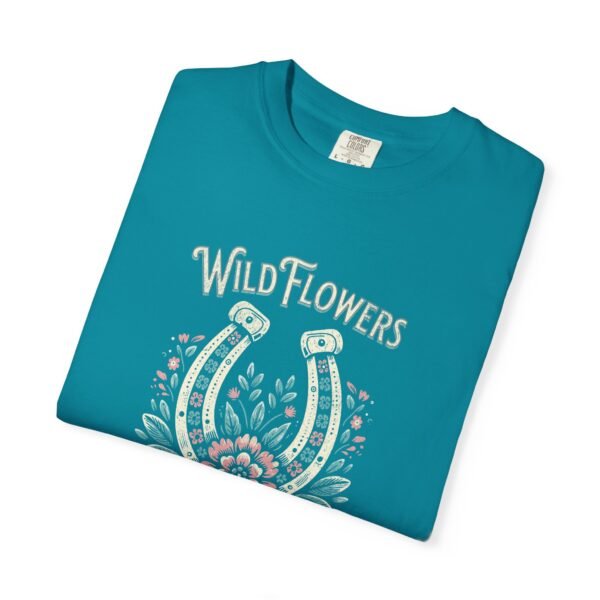 Wild Flowers and Wild Horses Comfort Colors T-Shirt, Unisex Tee, Nature Lover Shirt, Horse Lover Gift, Floral Graphic Tee - Image 32