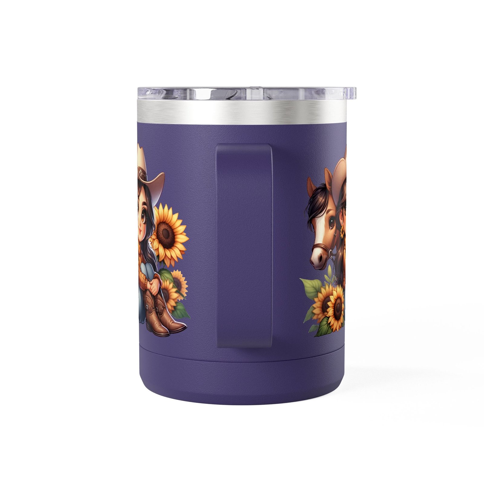 Cowgirl and Horse Coffee Mug Tumbler, Western Cowgirl Gift, Horse Lover Gift, 15oz Mug, Cowgirl Decor, Cowgirl Coffee Cup - Image 63