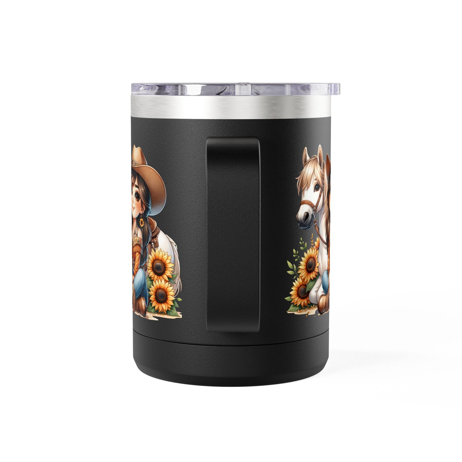 Cowgirl Sunflower Horse Coffee Mug Tumbler - Western Style Rustic Drinkware, Country Gift, Kitchen Decor, Cowgirl Lover Gift, Country Chic - Image 23