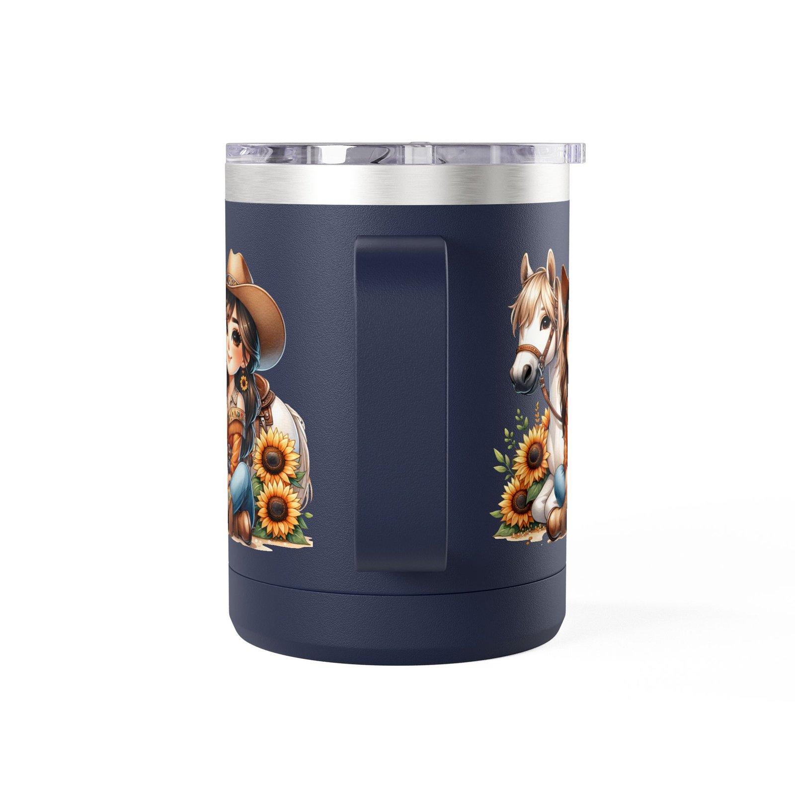 Cowgirl Sunflower Horse Coffee Mug Tumbler - Western Style Rustic Drinkware, Country Gift, Kitchen Decor, Cowgirl Lover Gift, Country Chic - Image 63