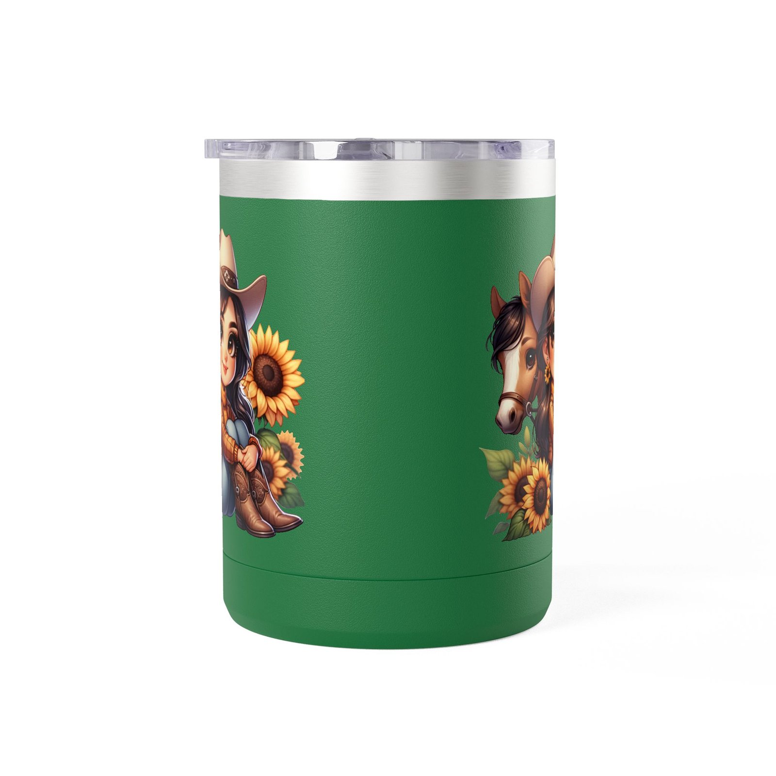 Cowgirl and Horse Coffee Mug Tumbler, Western Cowgirl Gift, Horse Lover Gift, 15oz Mug, Cowgirl Decor, Cowgirl Coffee Cup - Image 2