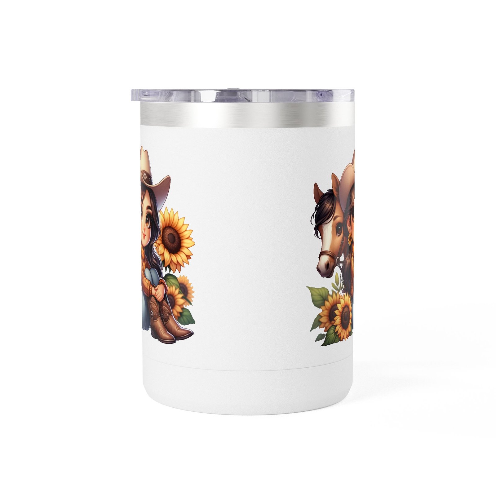 Cowgirl and Horse Coffee Mug Tumbler, Western Cowgirl Gift, Horse Lover Gift, 15oz Mug, Cowgirl Decor, Cowgirl Coffee Cup - Image 6