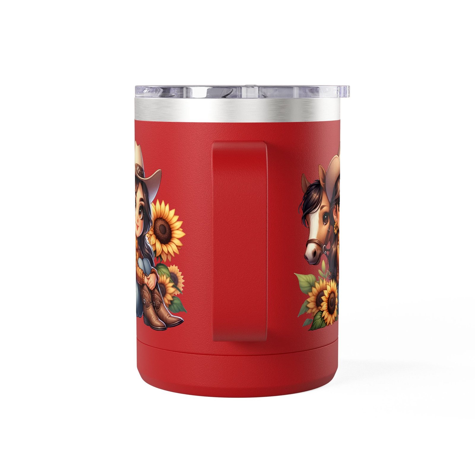 Cowgirl and Horse Coffee Mug Tumbler, Western Cowgirl Gift, Horse Lover Gift, 15oz Mug, Cowgirl Decor, Cowgirl Coffee Cup - Image 18