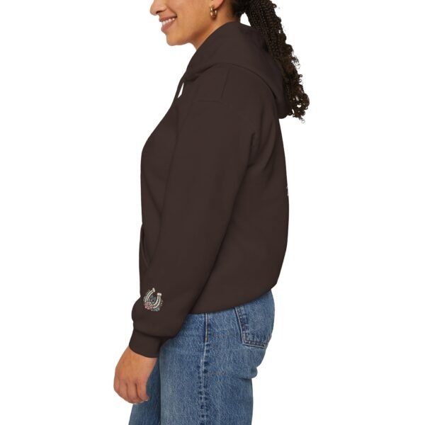 Horseshoe Wildflower Horse Unisex Hoodie, Gildan Soft Sweatshirt, Nature Lover Gift, Floral Animal Sweatshirt, Boho Horse Hoodie - Image 24