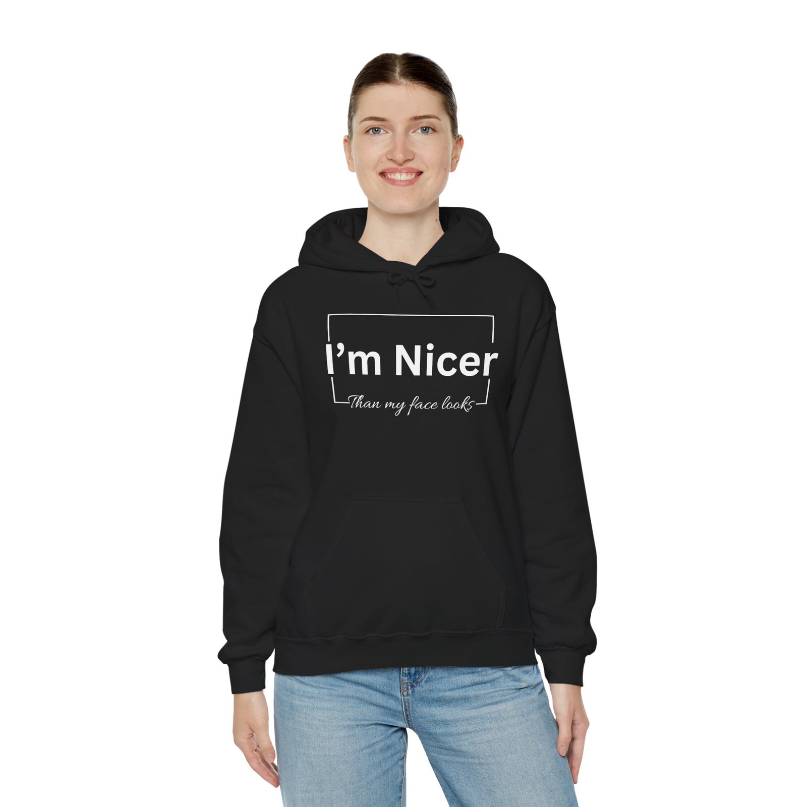 Relax I am Friendly RBF Hoodie - Image 16