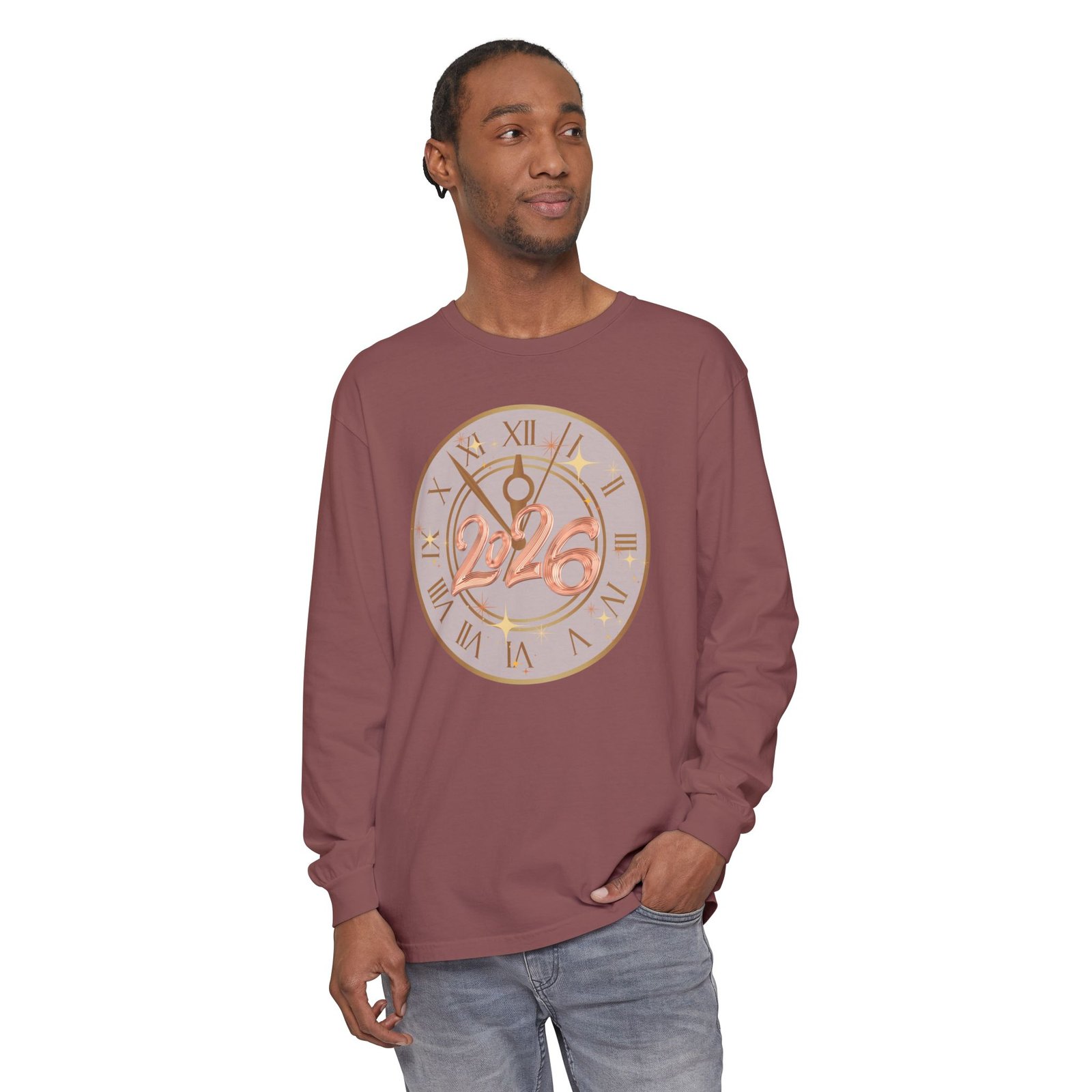 2026 Countdown Clock Long Sleeve T-Shirt | New Year Tee - Image 21
