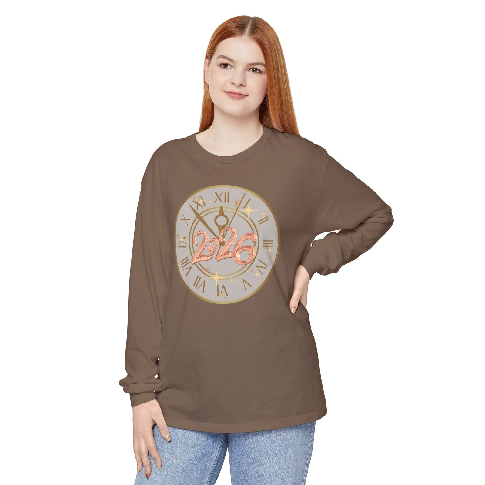 2026 Countdown Clock Long Sleeve T-Shirt | New Year Tee - Image 29