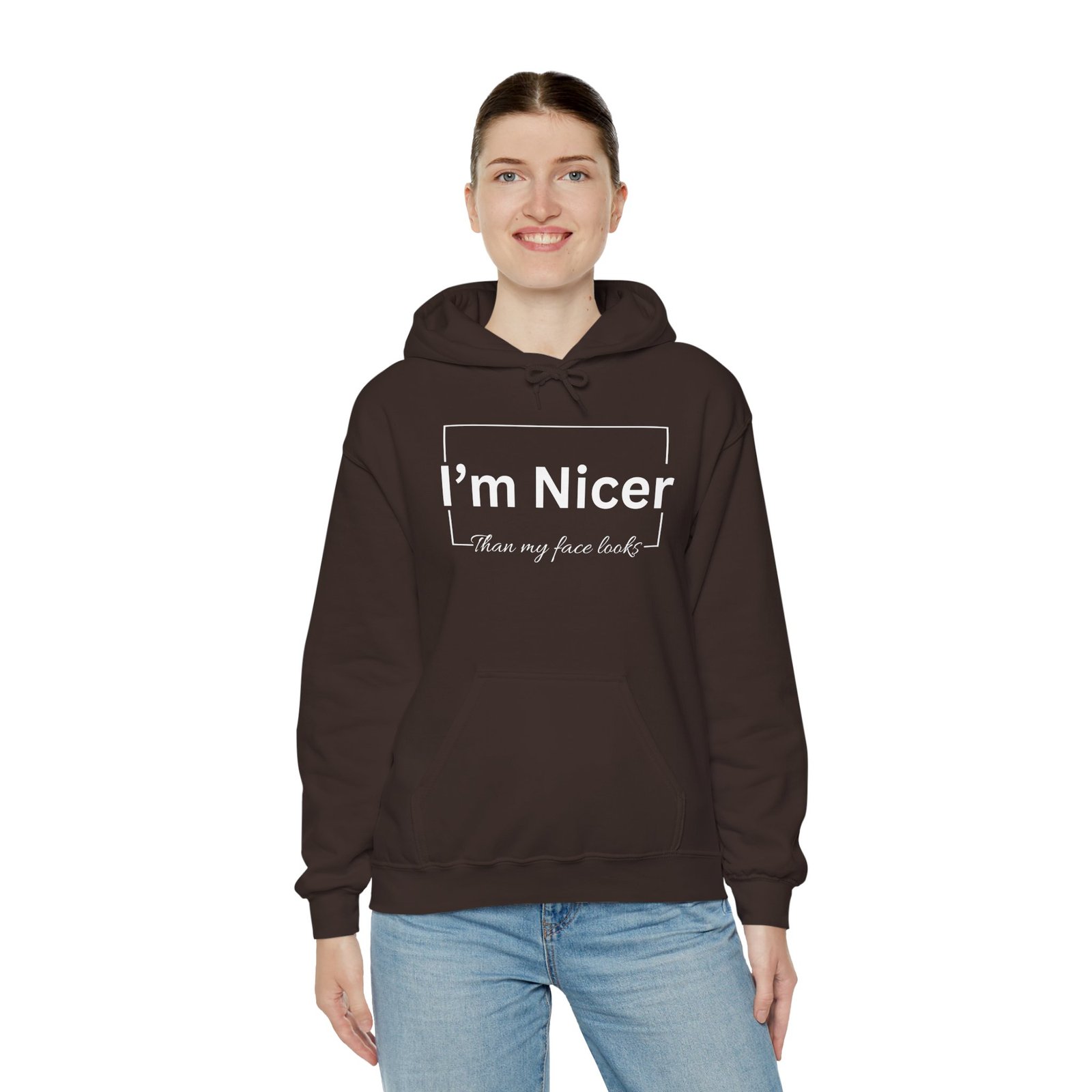 Relax I am Friendly RBF Hoodie - Image 40