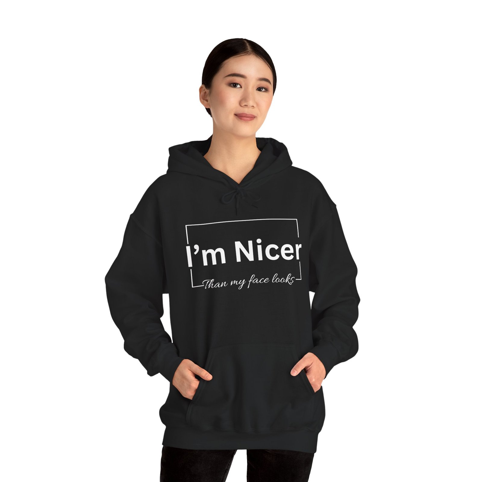 Relax I am Friendly RBF Hoodie - Image 15