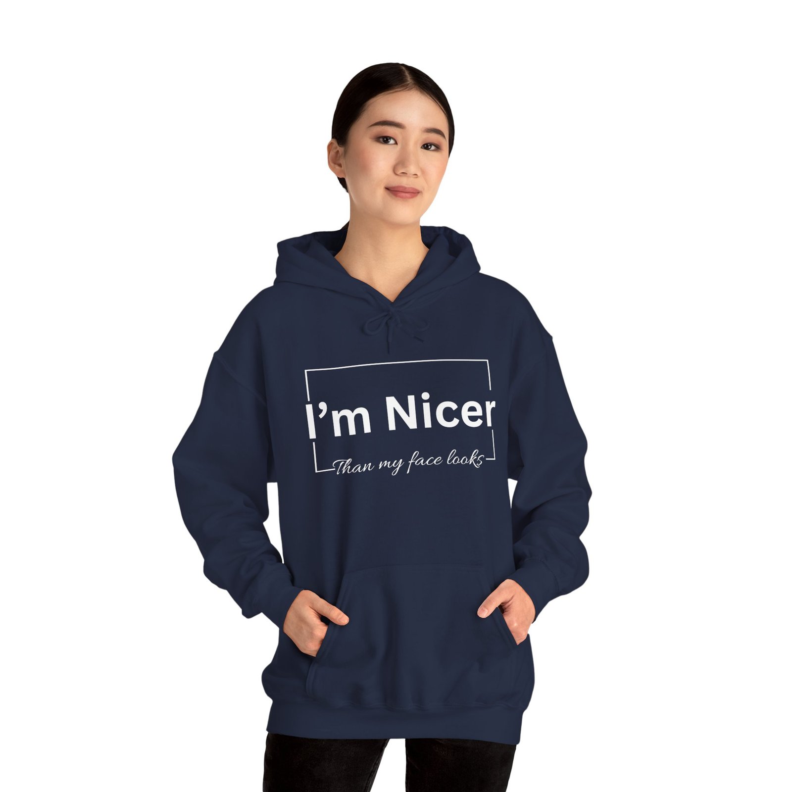 Relax I am Friendly RBF Hoodie - Image 55