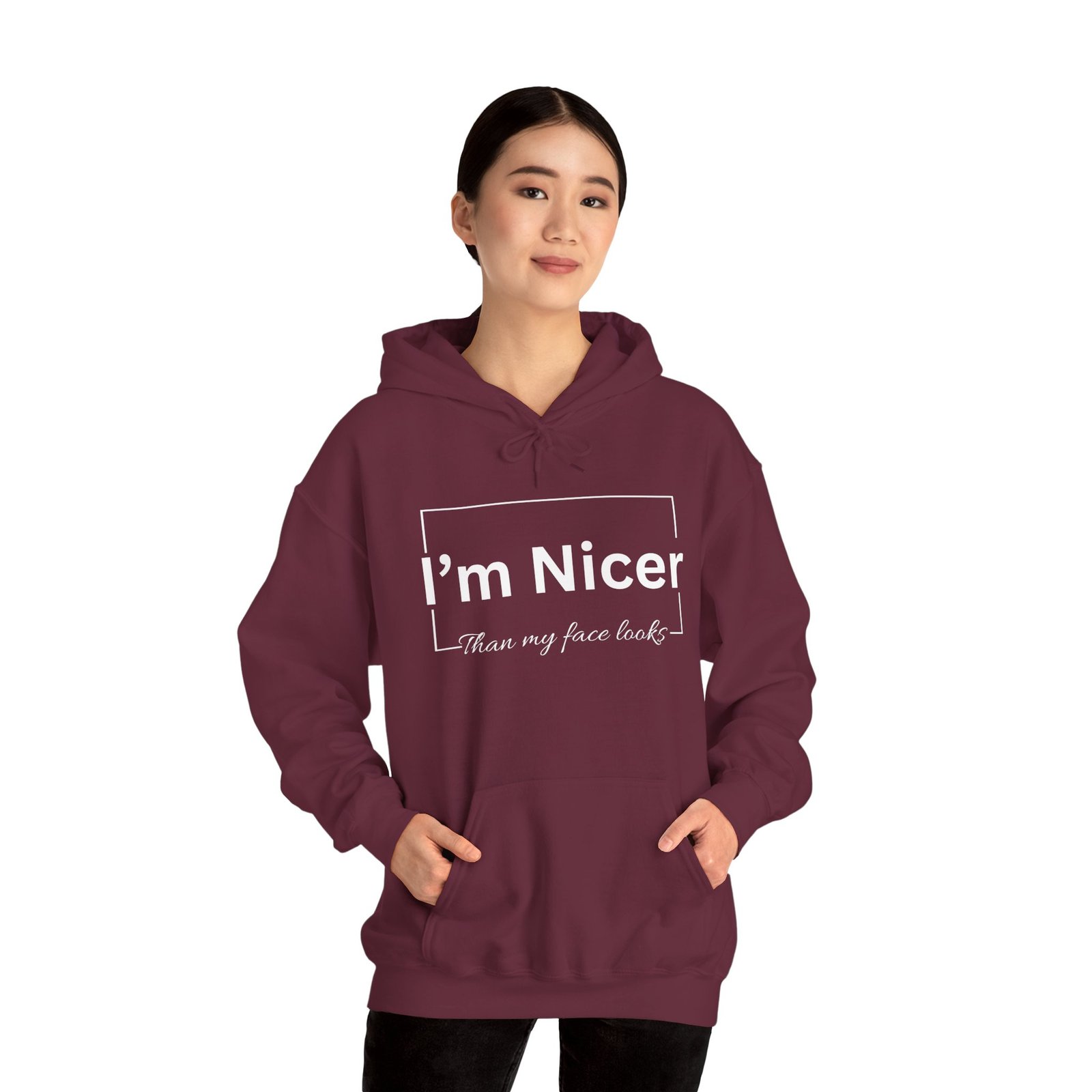 Relax I am Friendly RBF Hoodie - Image 31