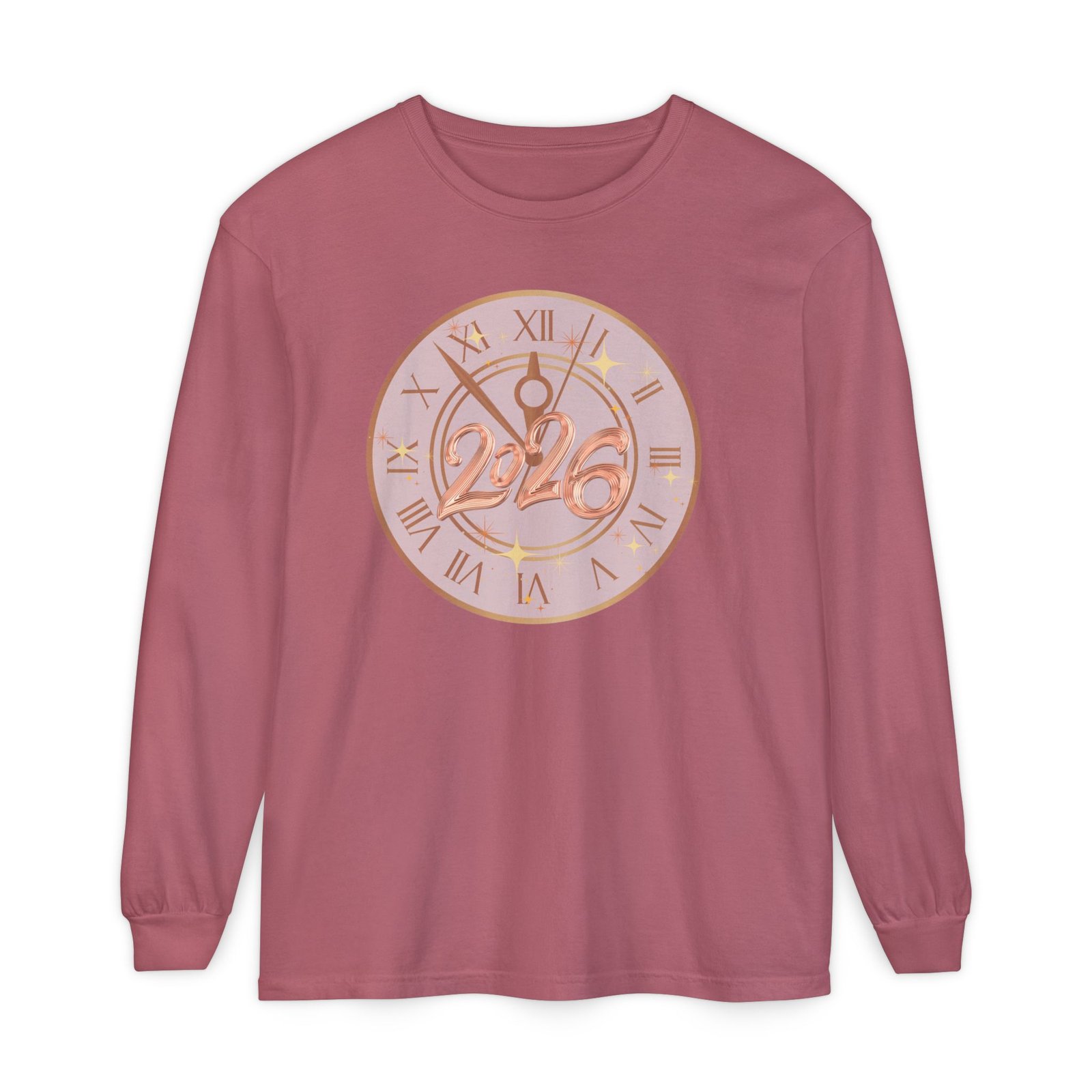 2026 Countdown Clock Long Sleeve T-Shirt | New Year Tee - Image 91