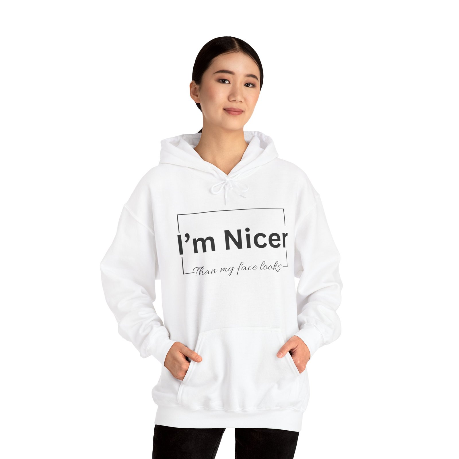 Relax I am Friendly RBF Hoodie - Image 7