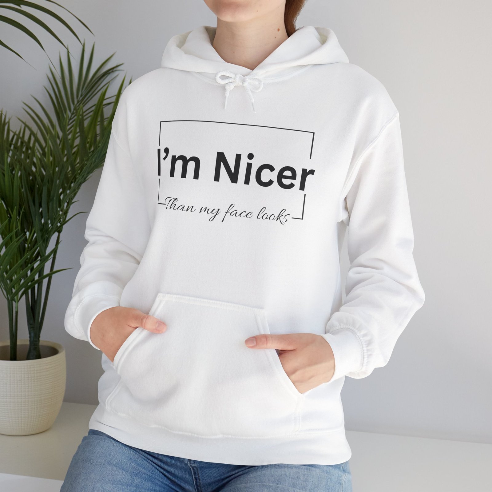 Relax I am Friendly RBF Hoodie