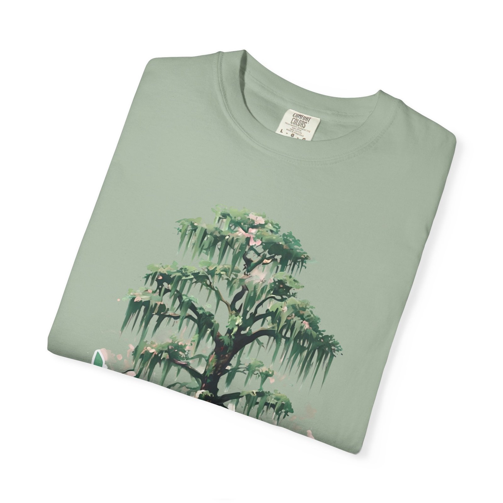 Cypress Tree Louisiana Tee | Swamp Moss Graphic T-shirt - Image 15