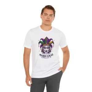 Mardi Gras Jester T-Shirt | New Orleans, LA carnival purple green gold